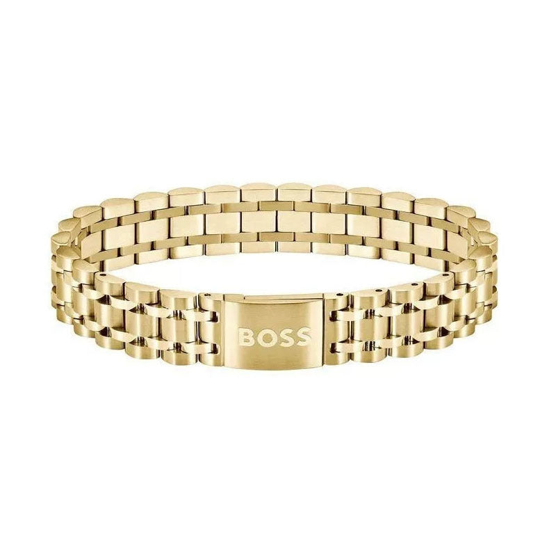 Men’s Magnetic Link Bracelet in Gold product photo