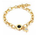 PVD GOLD-PLATED STAINLESS STEEL BRACELET 
87763-0