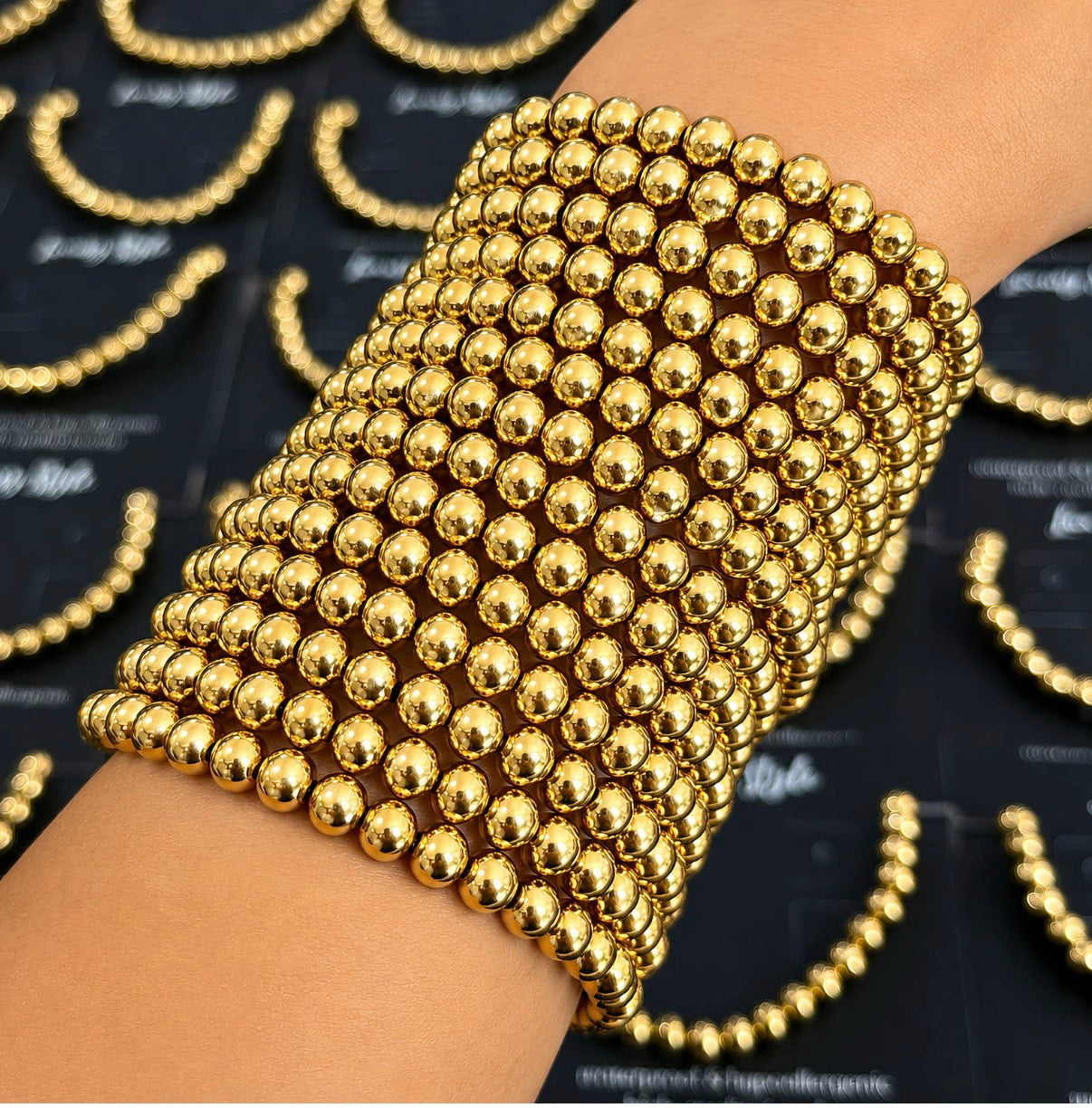 BRACELET, 18K GOLD PLATED STEEL
87426-0