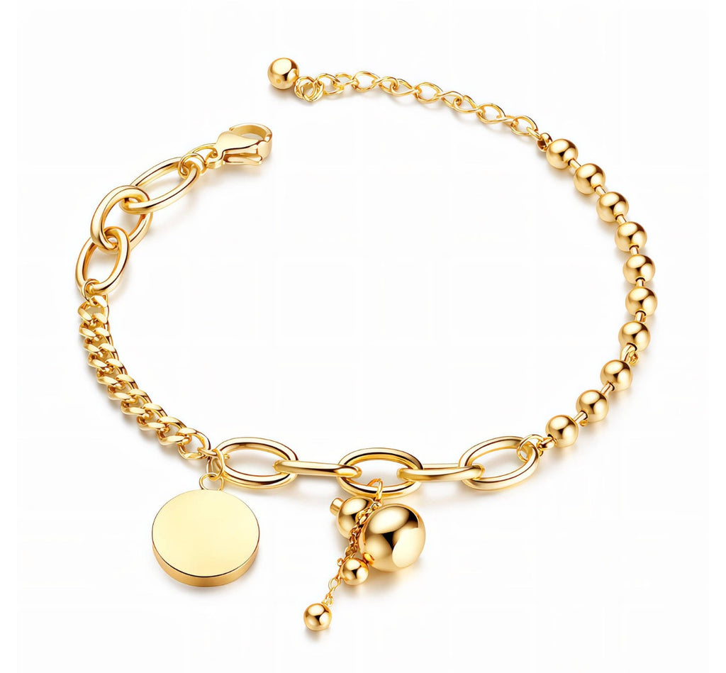 BRACELET, 18K GOLD PLATED STEEL
88126-0
