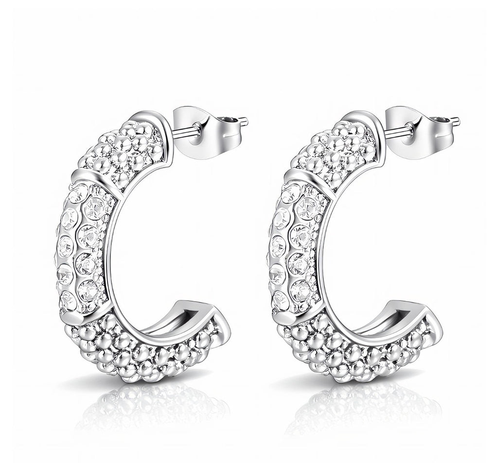 EARRINGS, STAINLESS STEEL
 88087-0