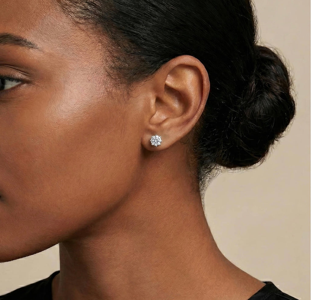 STAINLESS STEEL EARRINGS
 90802-0