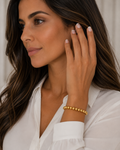 BRACELET, 18K GOLD PLATED STEEL
87426-0