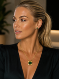 PVD GOLD-PLATED STAINLESS STEEL NECKLACE - INTENSITY
 90581-0